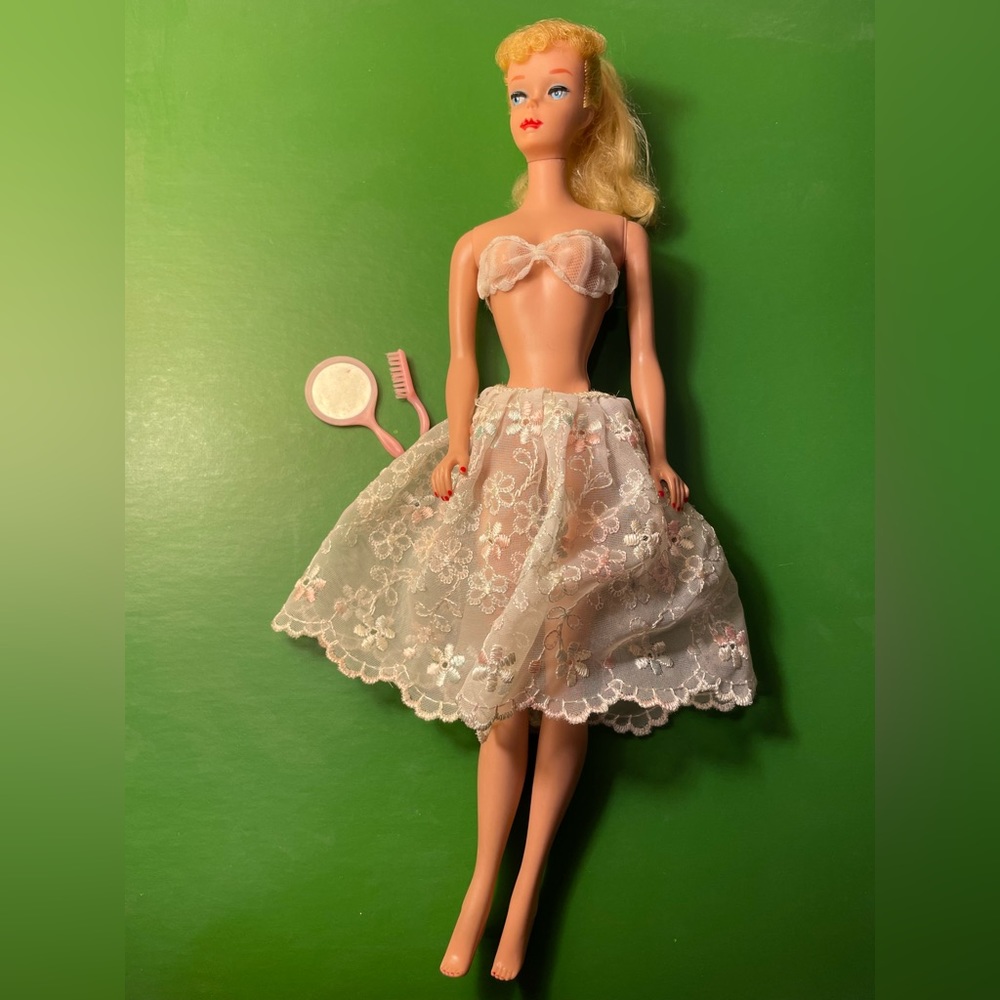 Vintage Barbie “Floral Petticoat” #921 Lingerie Set